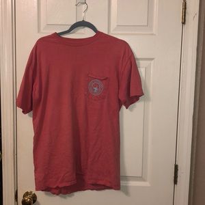 The Southern Shirt Company Pink Pocket Tee